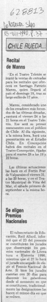 Recital de Manns  [artículo]