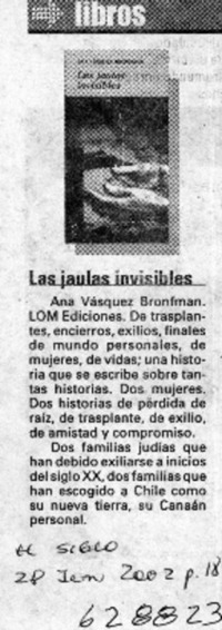 Las jaulas invisibles  [artículo]