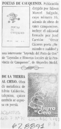 Poetas de Cauquenes  [artículo]