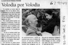 Volodia por Volodia  [artículo]