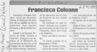Francisco Coloane  [artículo]