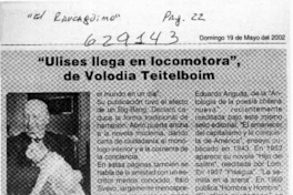 "Ulises llega en locomotora", de Volodia Teitelboim  [artículo]