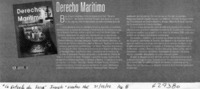 Derecho marítimo  [artículo]