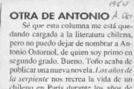 Otra de Antonio  [artículo]