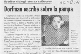 Dorfman escribe sobre la pampa  [artículo]
