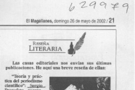 Teoría y práctica del periodismo científico  [artículo]