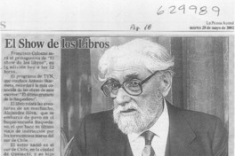El show de los libros  [artículo]