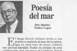 Poesía del mar