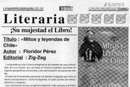 "Mitos y leyendas de Chile"  [artículo]