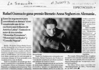 Rafael Gumucio gana premio literario Anna Seghers en Alemania  [artículo]