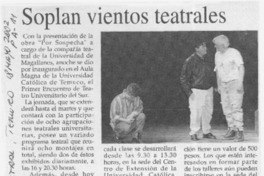 Soplan viento teatrales  [artículo]