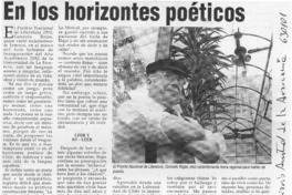 En los horizontes poéticos  [artículo]
