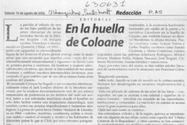 En la huella de Coloane  [artículo]
