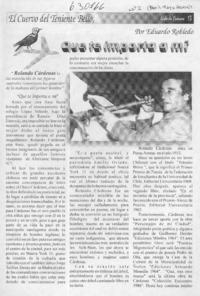 Que te importa a mí  [artículo] Eduardo Robledo