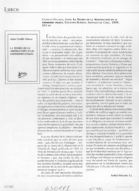 La teoría de la abstracción en el empirismo inglés  [artículo] Aníbal Edwards