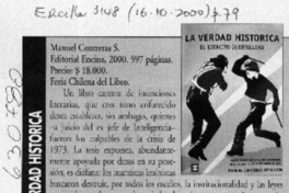 La verdad histórica  [artículo] Ricardo Bravo
