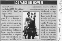Los pasos del hombre  [artículo] Floridor Pérez