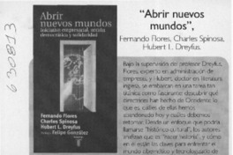 "Abrir nuevos mundos"  [artículo]