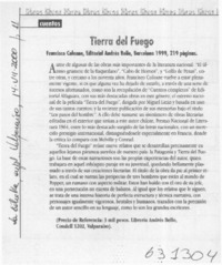 Tierra del fuego  [artículo]