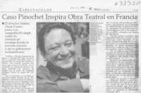 Caso Pinochet inspira obra teatral en Francia  [artículo]