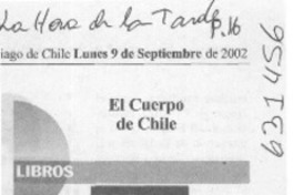 El cuerpo de Chile  [artículo]