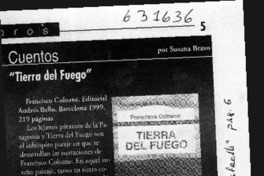 "Tierra del fuego"  [artículo] Susana Bravo