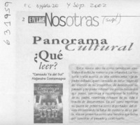 "Cansado ya del sol"  [artículo]