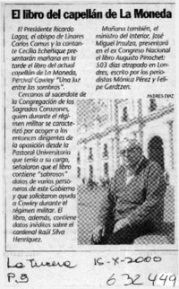 El libro del capellán de La Moneda  [artículo]