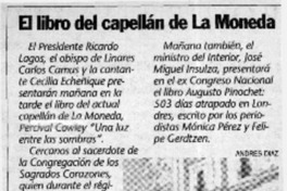 El libro del capellán de La Moneda  [artículo]