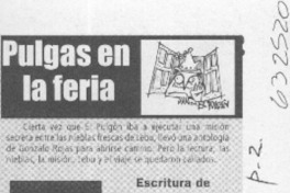 Escritura de Raimundo Contreras  [artículo]