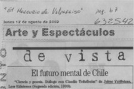El futuro mental de Chile  [artículo] Gabriel Castro Rodríguez