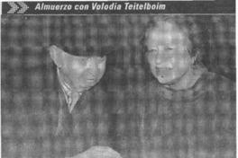 Almuerzo con Volodia Teitelboim  [artículo]