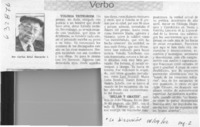 Verbo  [artículo] Carlos René Ibacache I.
