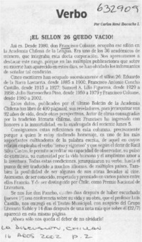 Verbo  [artículo] Carlos René Ibacache I.