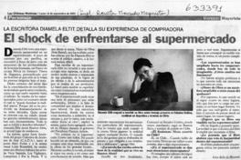 El shock de enfrentarse al supermercado (entrevista)