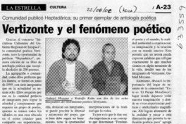 Vertizonte y el fenómeno poético  [artículo]