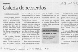 Galería de recuerdos