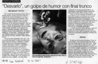 "Desvarío", un golpe de humor con final trunco  [artículo] Lady Macbeth