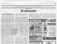 El Desvarío  [artículo] Eduardo Guerrero del Río