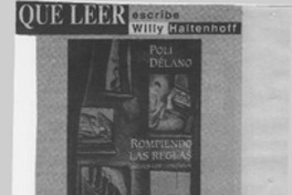 Un grande que no rompe reglas, las inventa  [artículo] Willy Haltenhoff