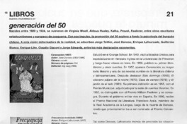 Generación del 50  [artículo]