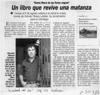Un libro que revive una matanza  [artículo]