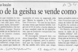 Libro de la geisha se vende como loco  [artículo]