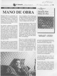 Mano de obra  [artículo]