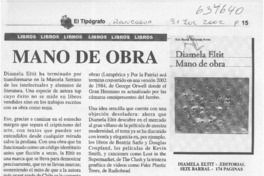 Mano de obra  [artículo]