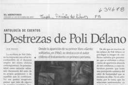 Destrezas de Poli Délano  [artículo] José Promis
