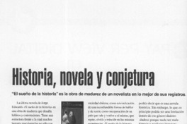 Historia, novela y conjetura  [artículo] H. S.