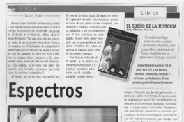 Espectros  [artículo] Camilo Marks