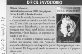 Difícil envoltorio  [artículo] Rosa María Verdejo
