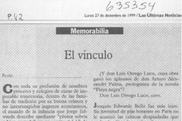 El vínculo  [artículo] Filebo